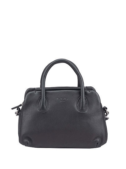 Женская сумка Dr.Koffer из натуральной кожи черная