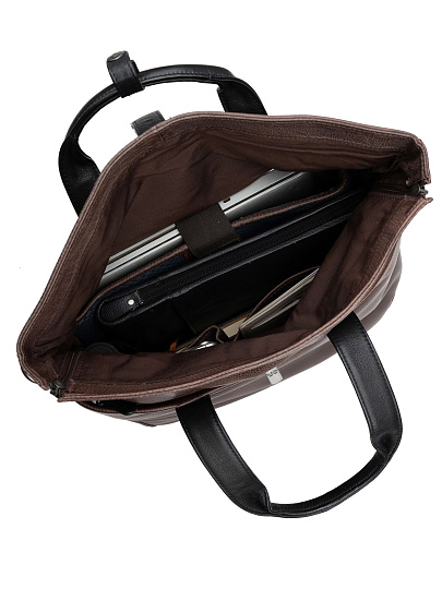 Рюкзак Dr. Koffer из натуральной кожи коричневый