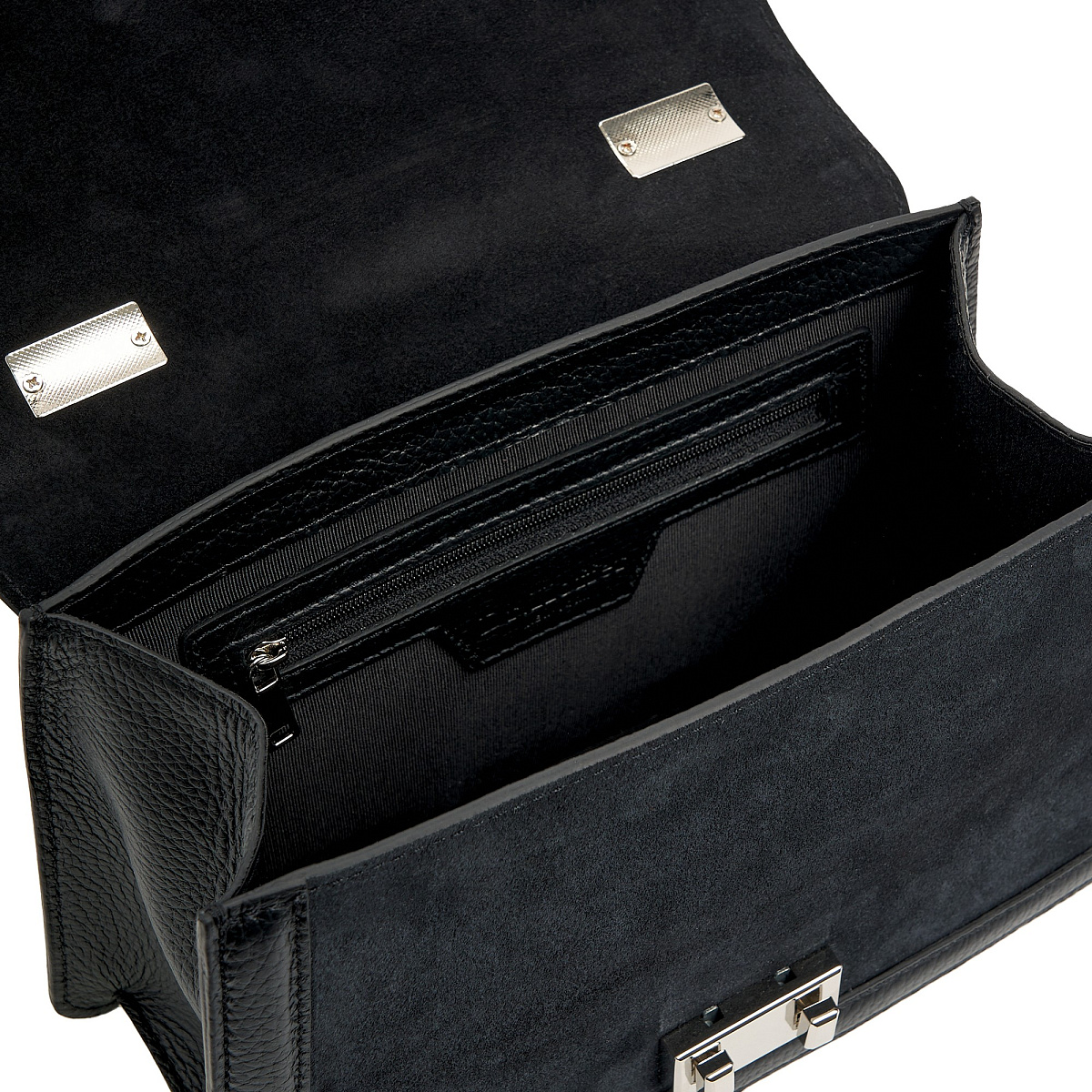 Женская сумка Dr. Koffer из натуральной кожи черная