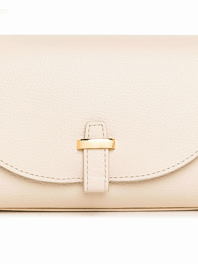 Женская сумка Dr. Koffer из натуральной кожи белая