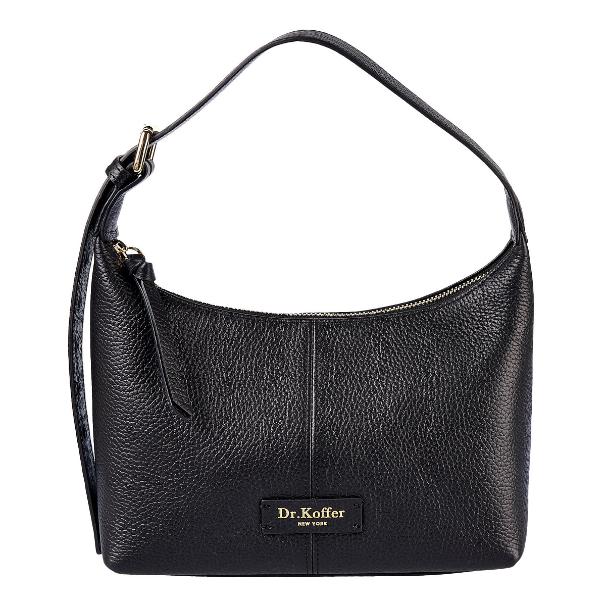 Женская сумка  Dr. Koffer из натуральной кожи черная