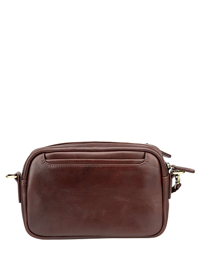 Сумка-визитка Dr. Koffer из натуральной кожи коричневая