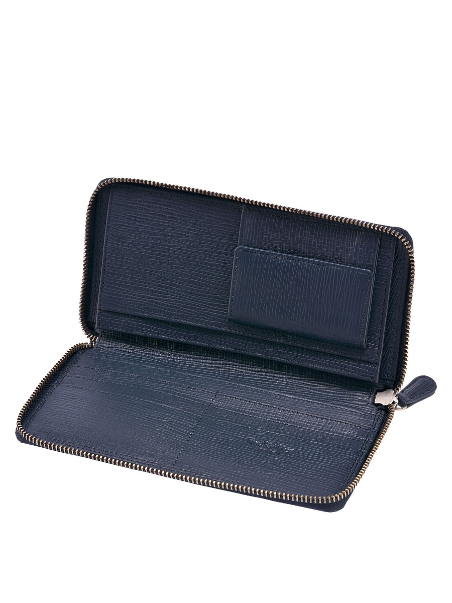 Портмоне Dr.Koffer из натуральной кожи синее