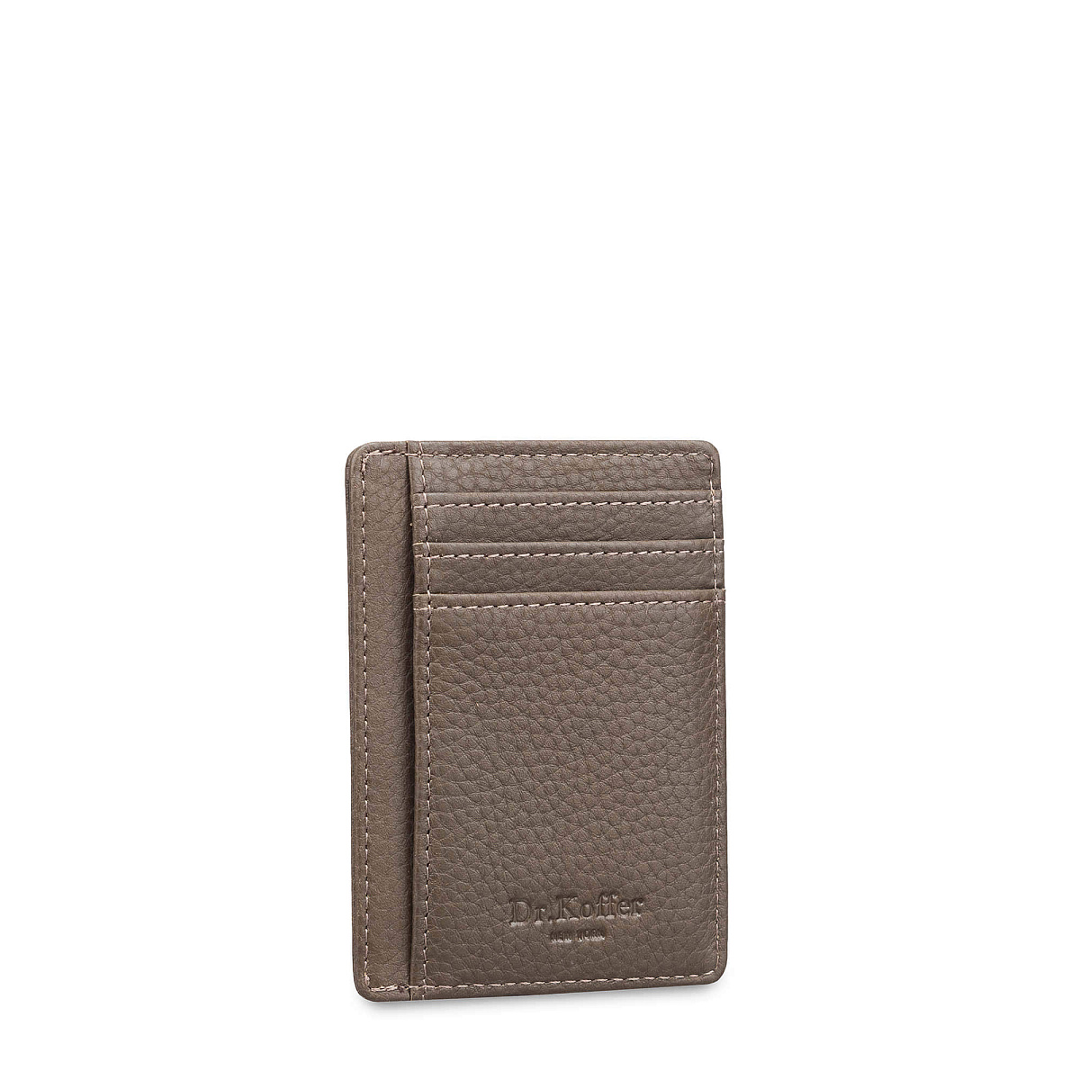 Кредитница Dr.Koffer из натуральной кожи коричневая