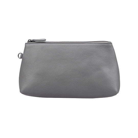 Женская сумка Dr.Koffer из натуральной кожи серая