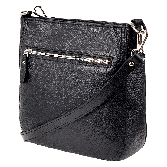 Женская сумка Dr. Koffer из натуральной кожи черная