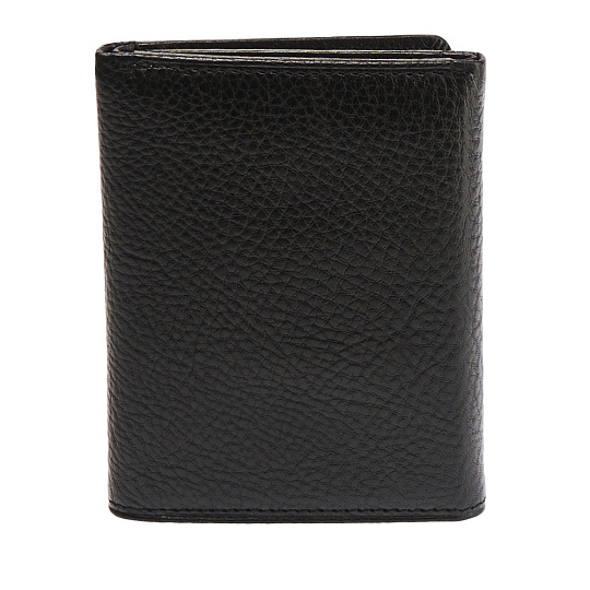 Портмоне Dr.Koffer из натуральной кожи черное