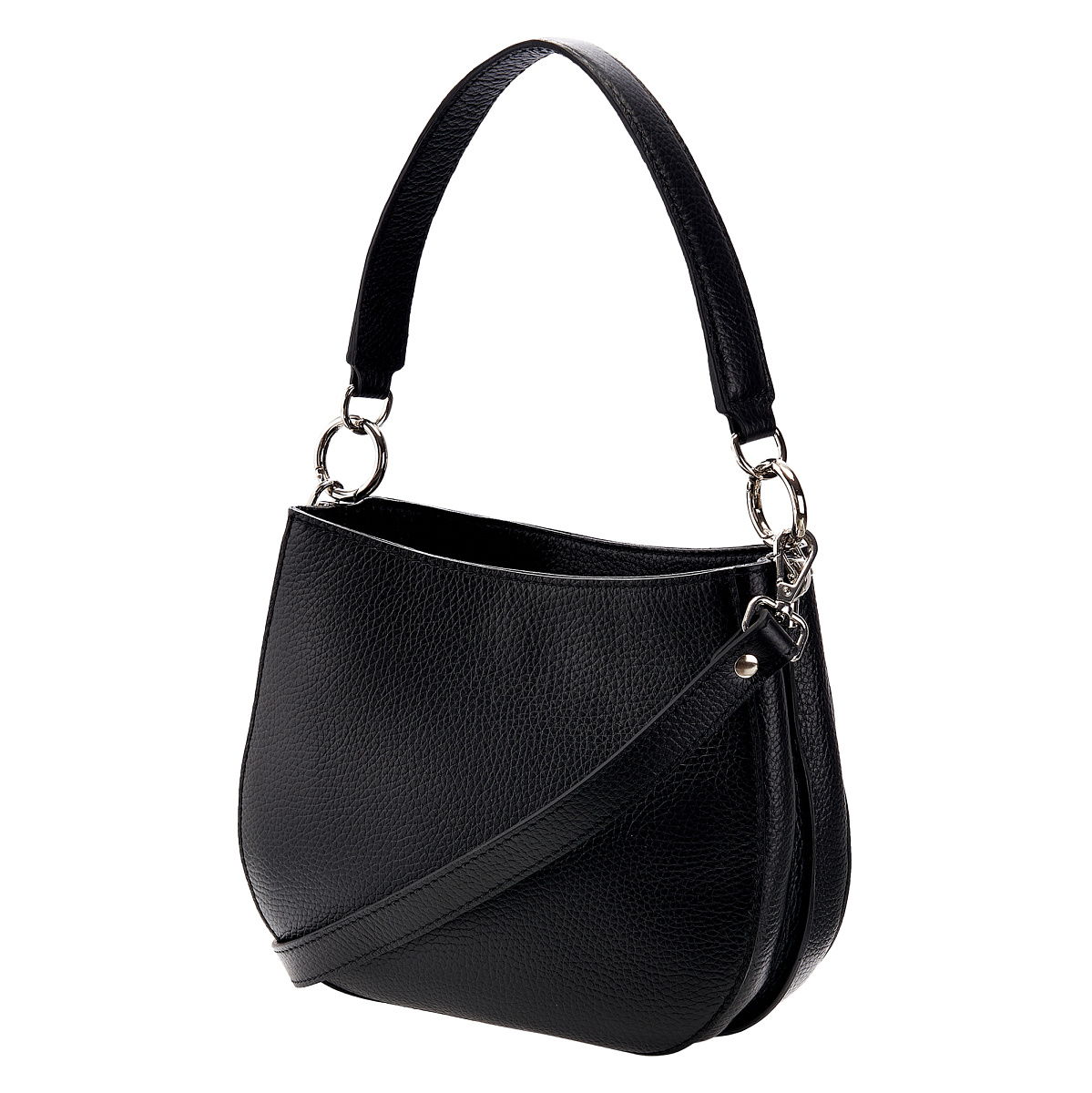 Женская сумка Dr. Koffer из натуральной кожи черная