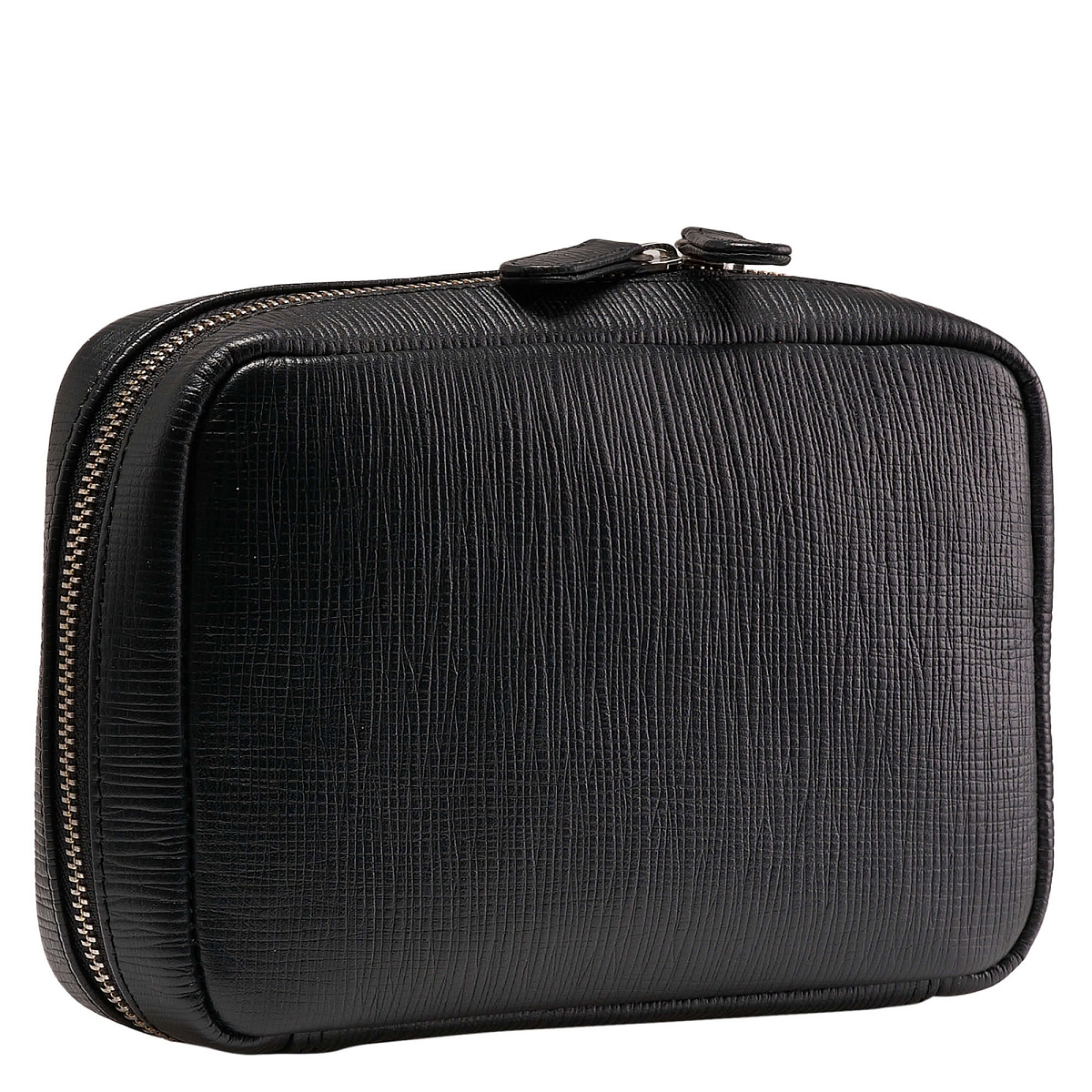 Несессер Dr. Koffer из натуральной кожи черный