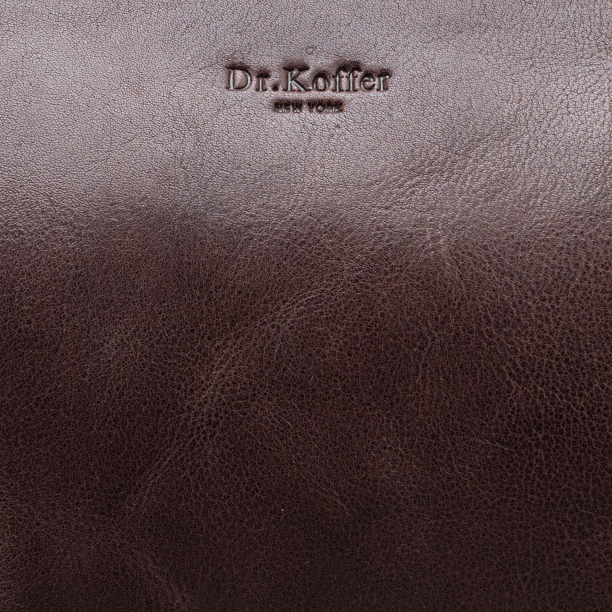 Несессер Dr.Koffer из натуральной кожи коричневый