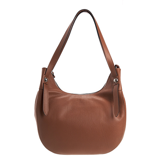 Женская сумка Dr.Koffer из натуральной кожи коричневая