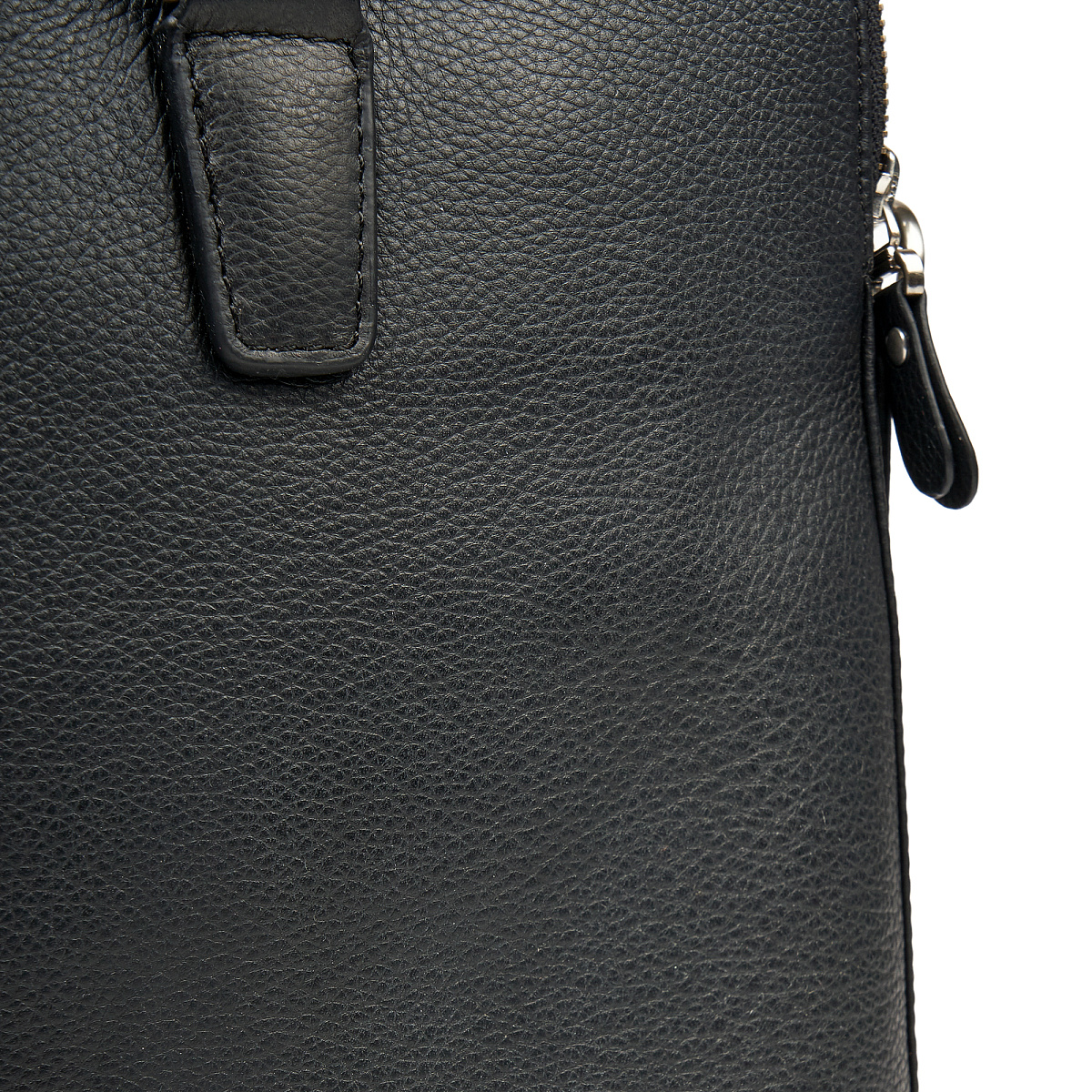 Портфель Dr.Koffer из натуральной кожи черный