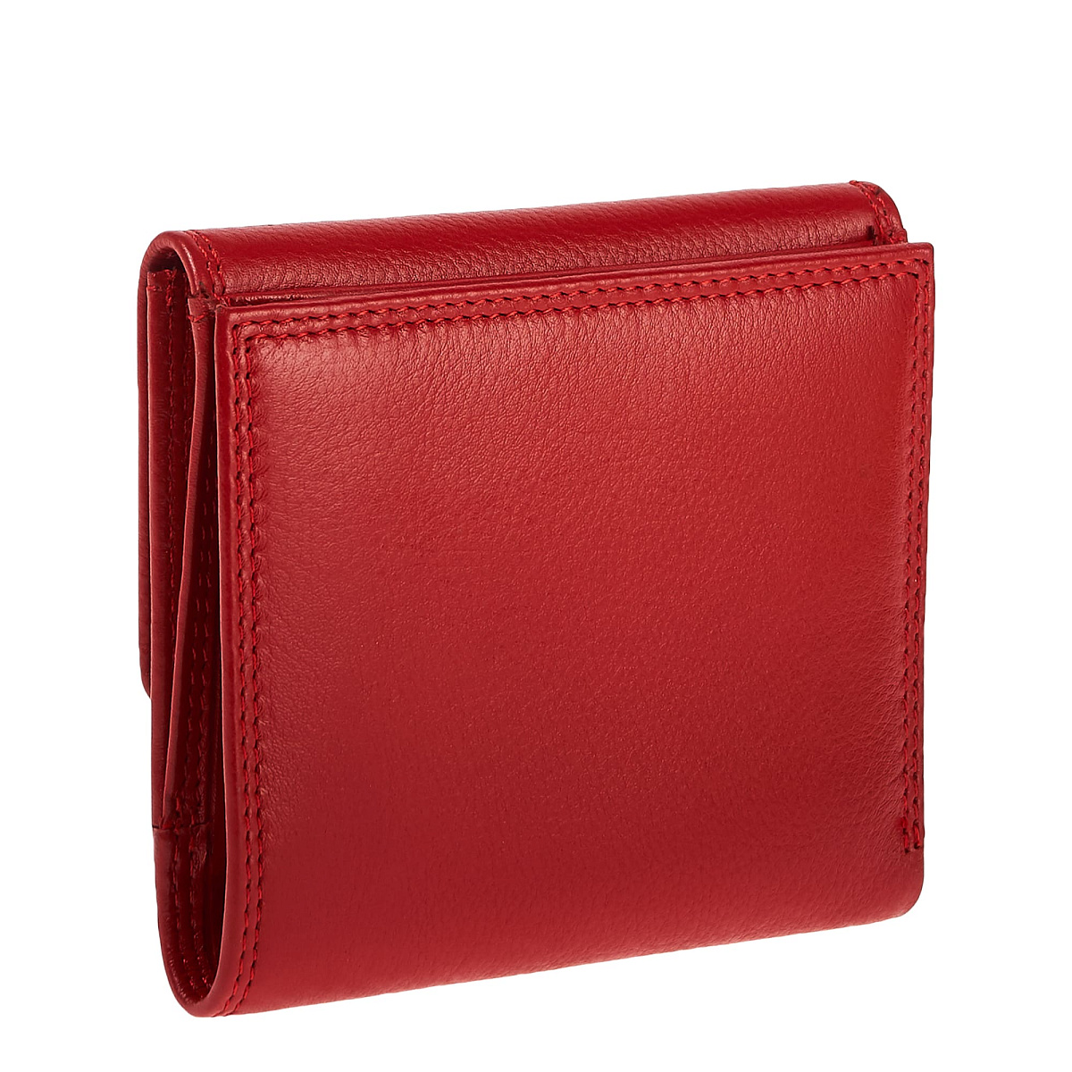 Портмоне Dr.Koffer из натуральной кожи красное