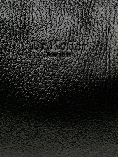 Женская сумка Dr.Koffer из натуральной кожи черная