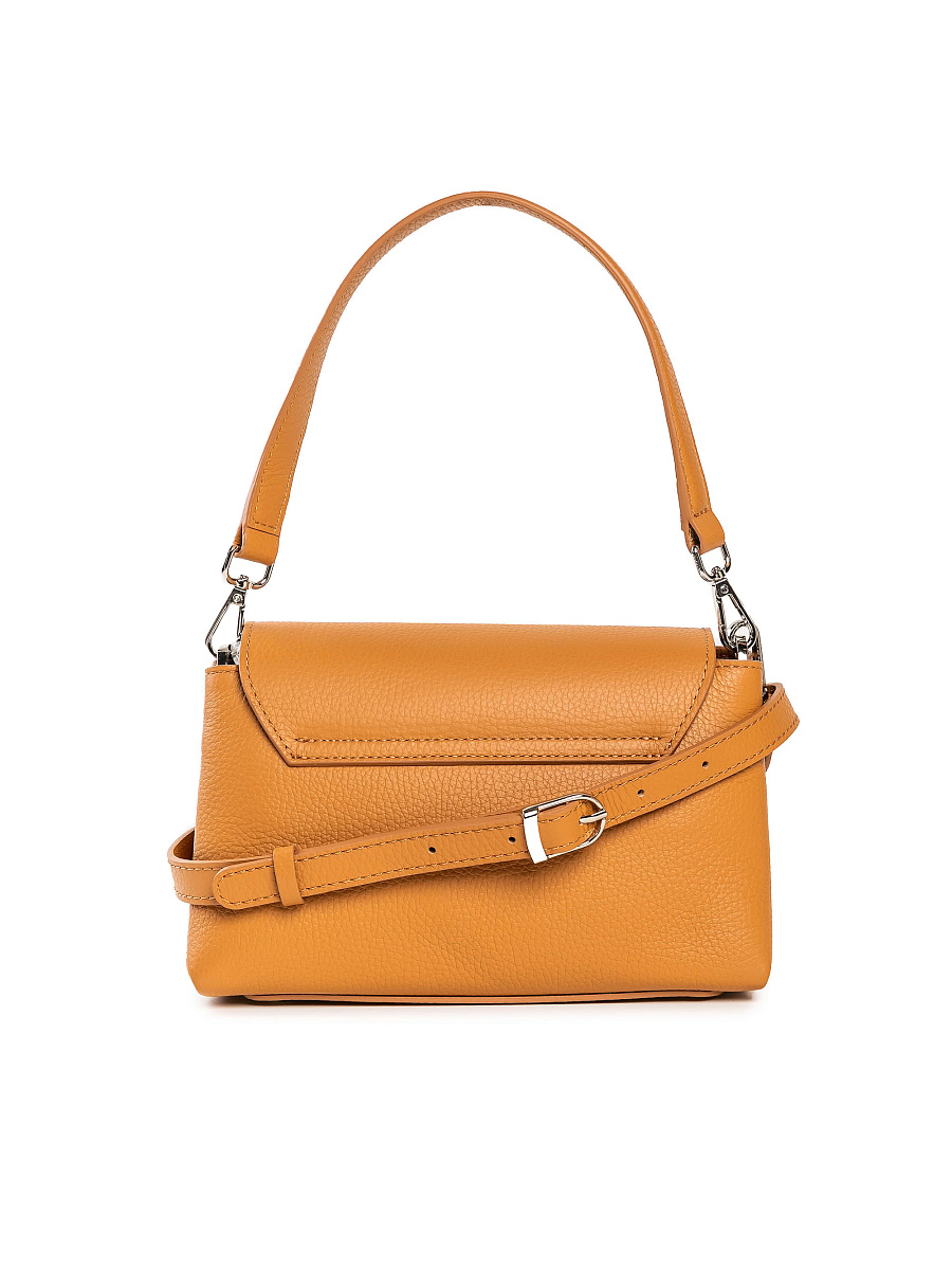 Женская сумка Dr. Koffer из натуральной кожи коричневая