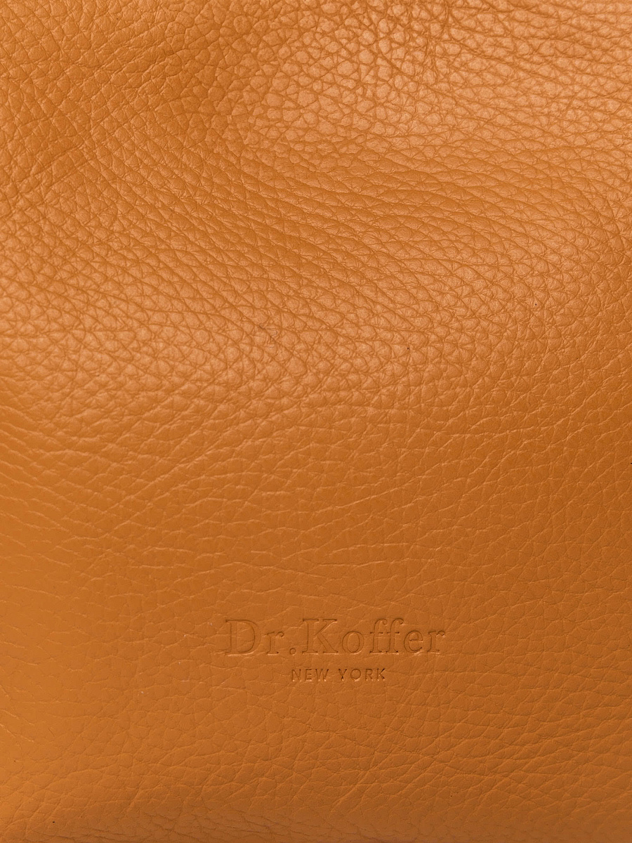 Женская сумка Dr. Koffer из натуральной кожи коричневая