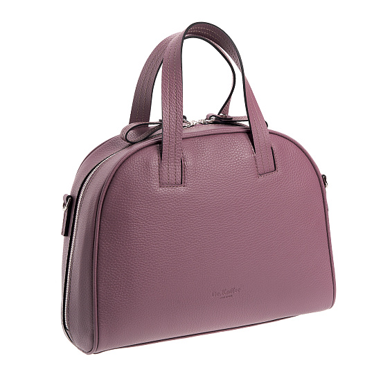 Женская сумка Dr. Koffer из натуральной кожи розовая