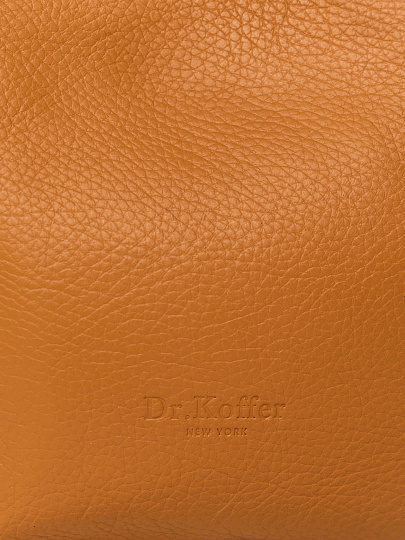 Женская сумка Dr. Koffer из натуральной кожи коричневая