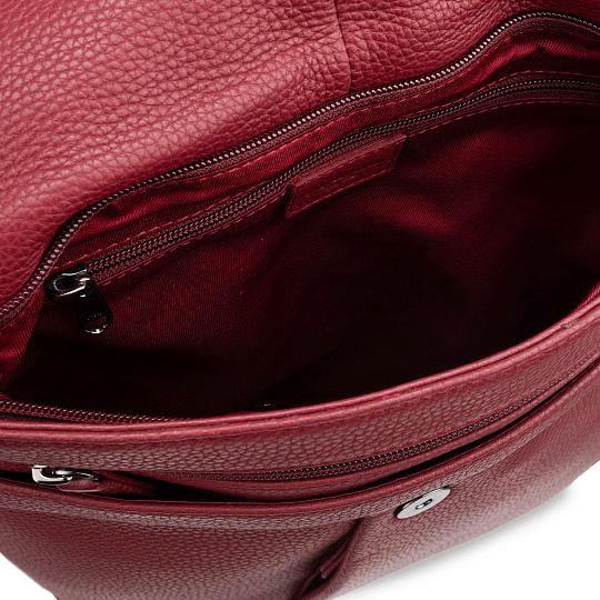 Рюкзак Dr.Koffer из натуральной кожи бордовый