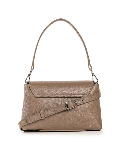 Женская сумка Dr. Koffer из натуральной кожи коричневая