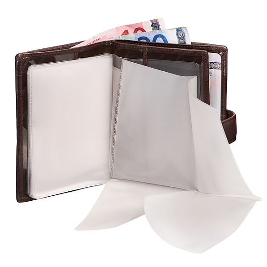 Обложка для паспорта/автодок из натуральной кожи Dr. Koffer