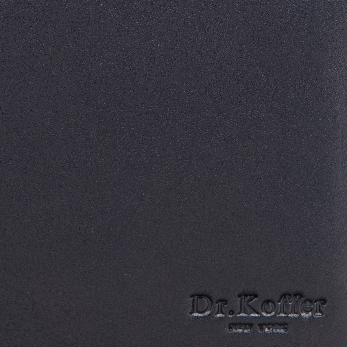 Портмоне Dr.Koffer из натуральной кожи черное