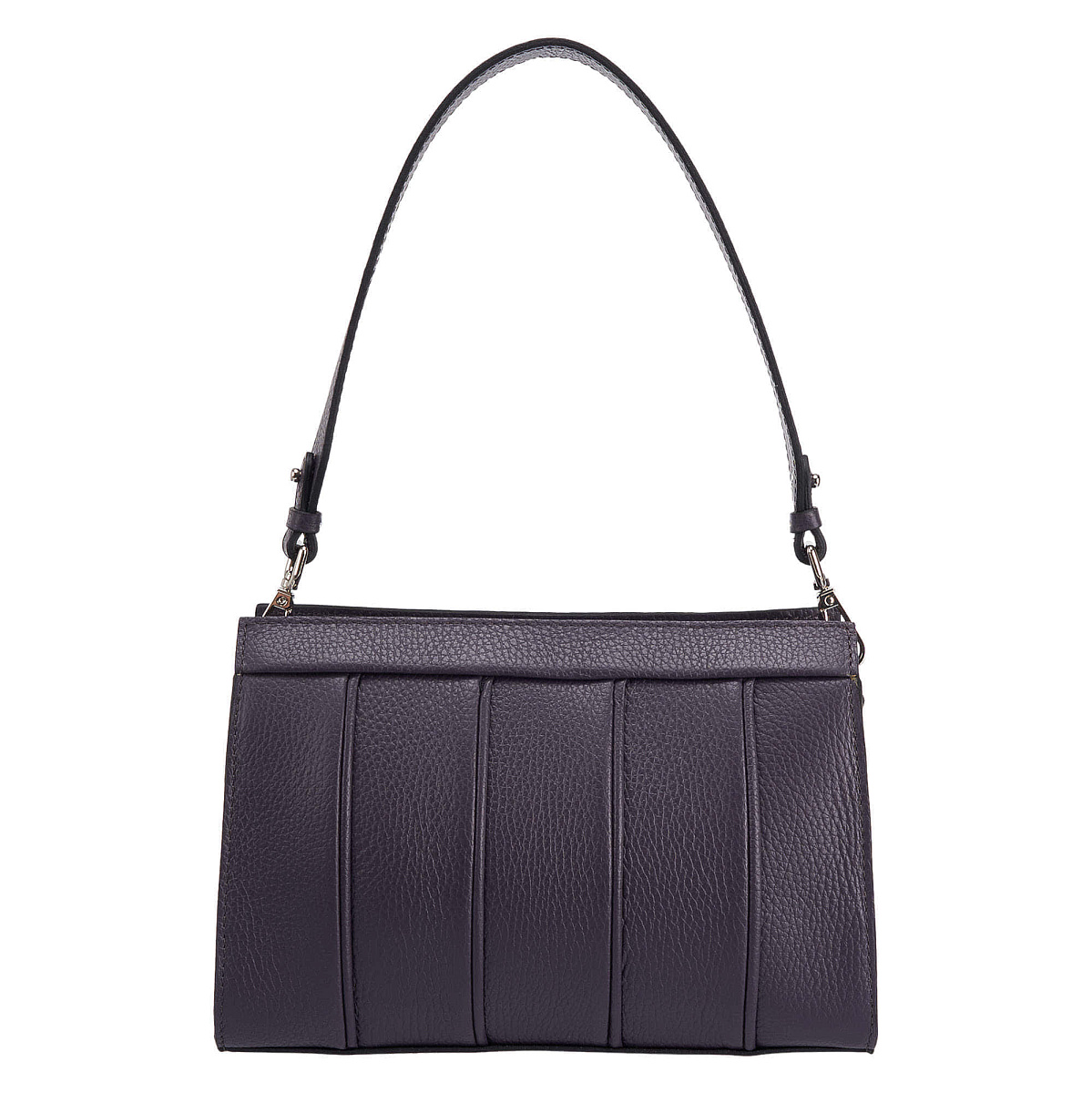 Женская сумка Dr. Koffer из натуральной кожи фиолетовая