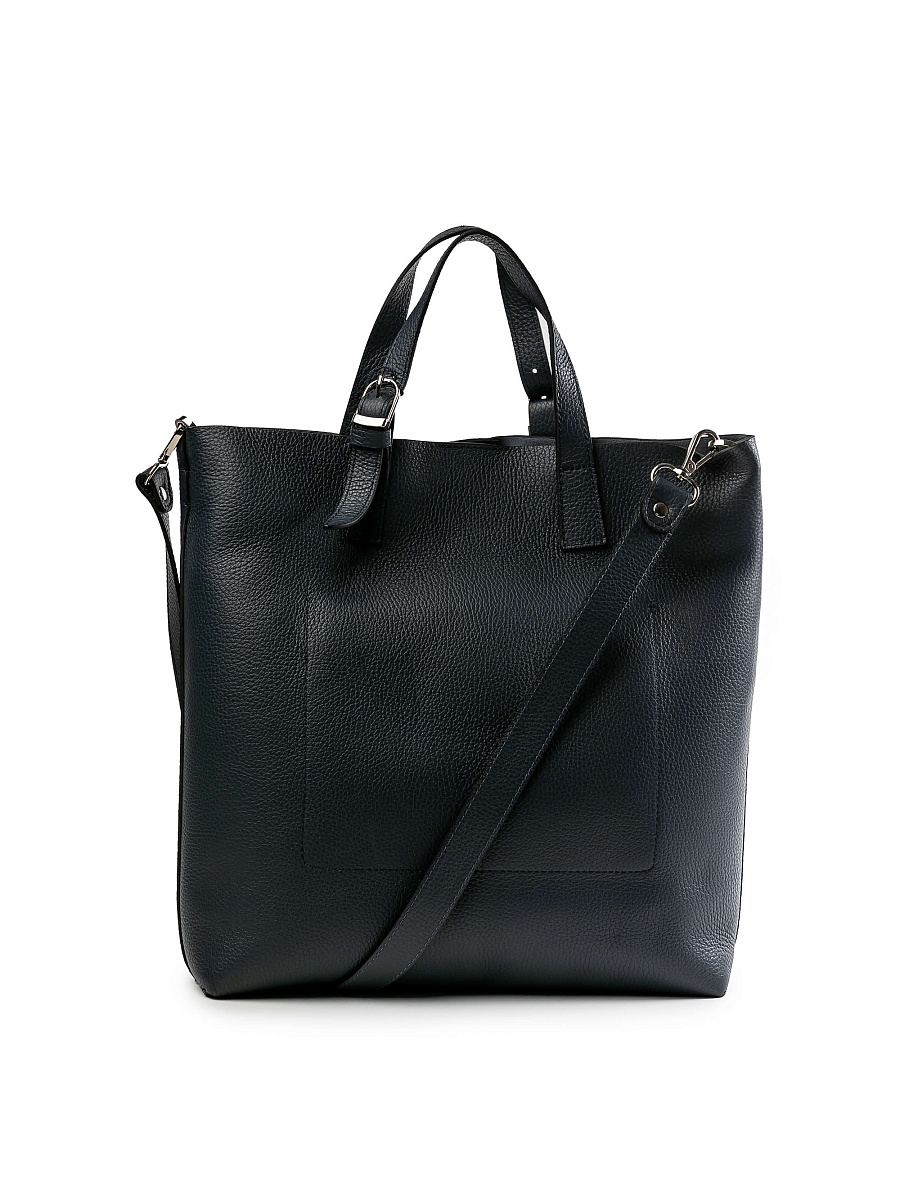 Женская сумка Dr.Koffer из натуральной кожи синяя