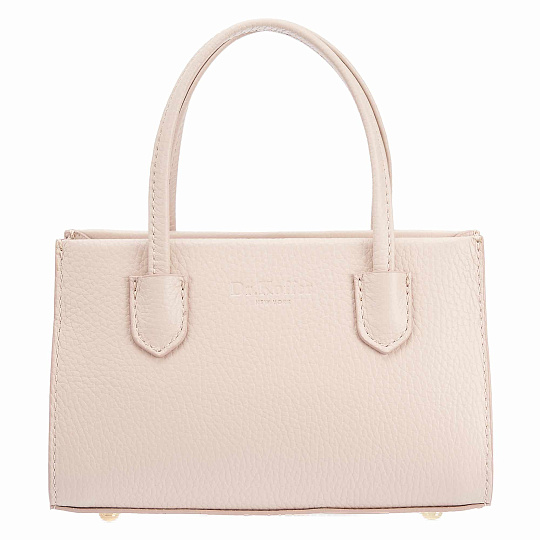 Женская сумка Dr. Koffer из натуральной кожи розовая