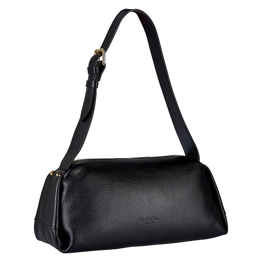 Женская сумка Dr.Koffer из натуральной кожи черная