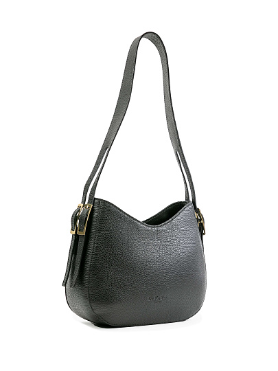 Женская сумка Dr.Koffer из натуральной кожи черная