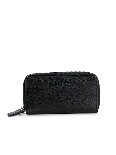 Портмоне Dr.Koffer из натуральной кожи черное