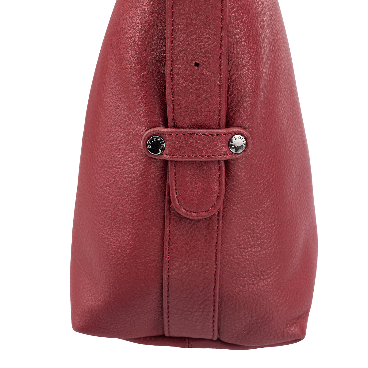 Женская сумка Dr.Koffer из натуральной кожи бордовая