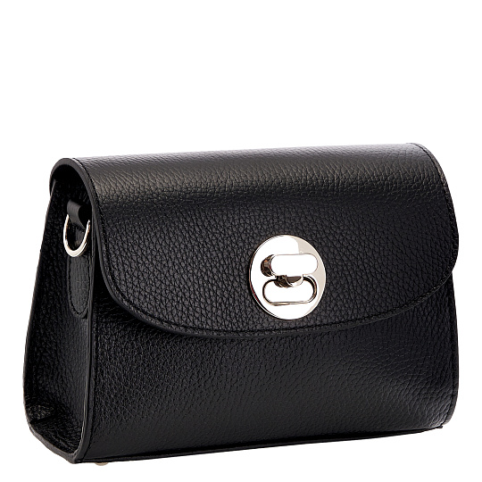 Женская сумка Dr. Koffer из натуральной кожи черная