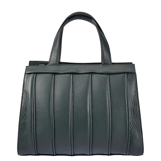 Женская сумка Dr. Koffer из натуральной кожи зеленая