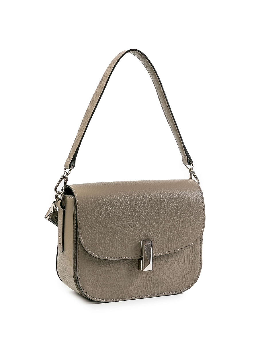 Женская сумка Dr.Koffer из натуральной кожи бежевая