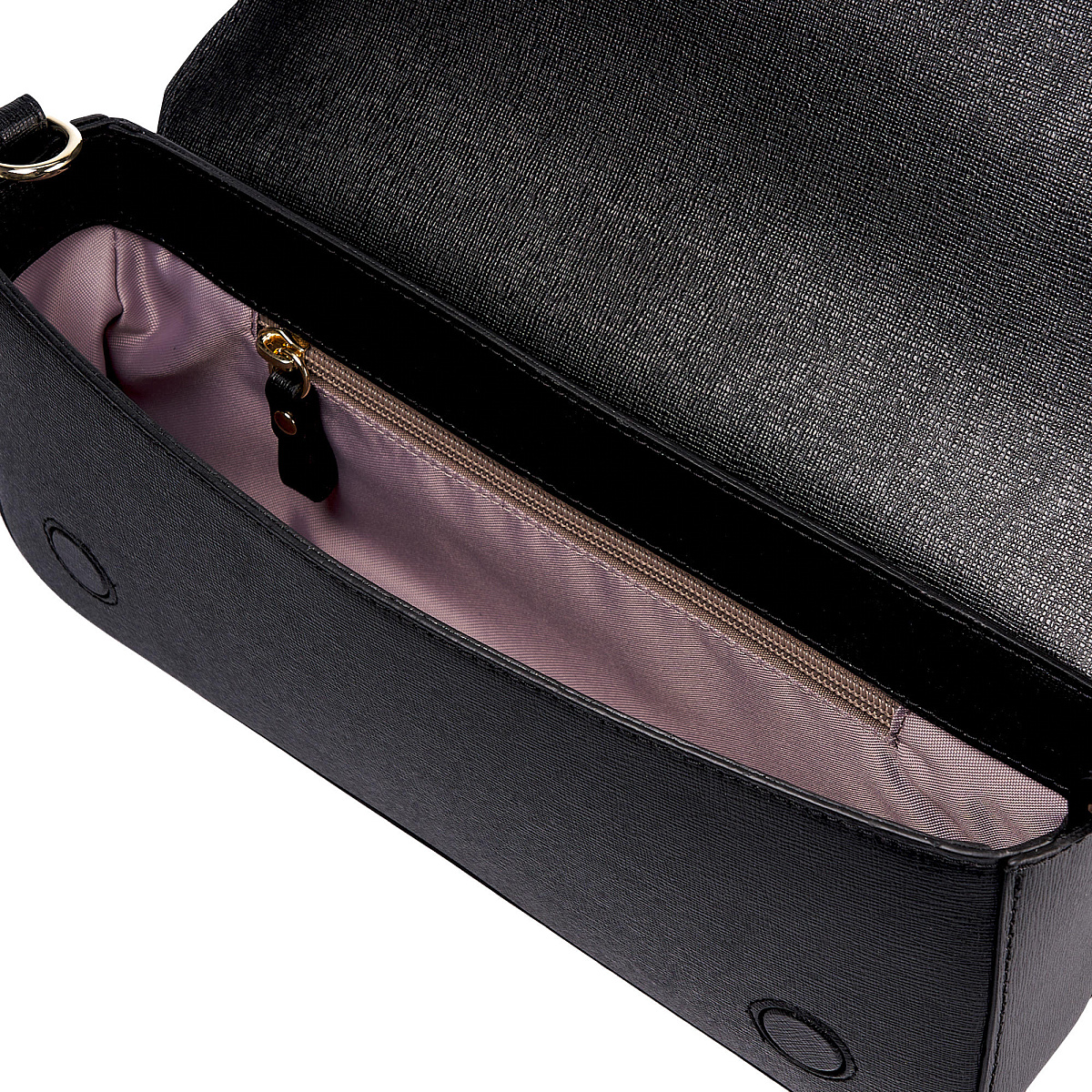 Женская сумка  Dr. Koffer из натуральной кожи черная