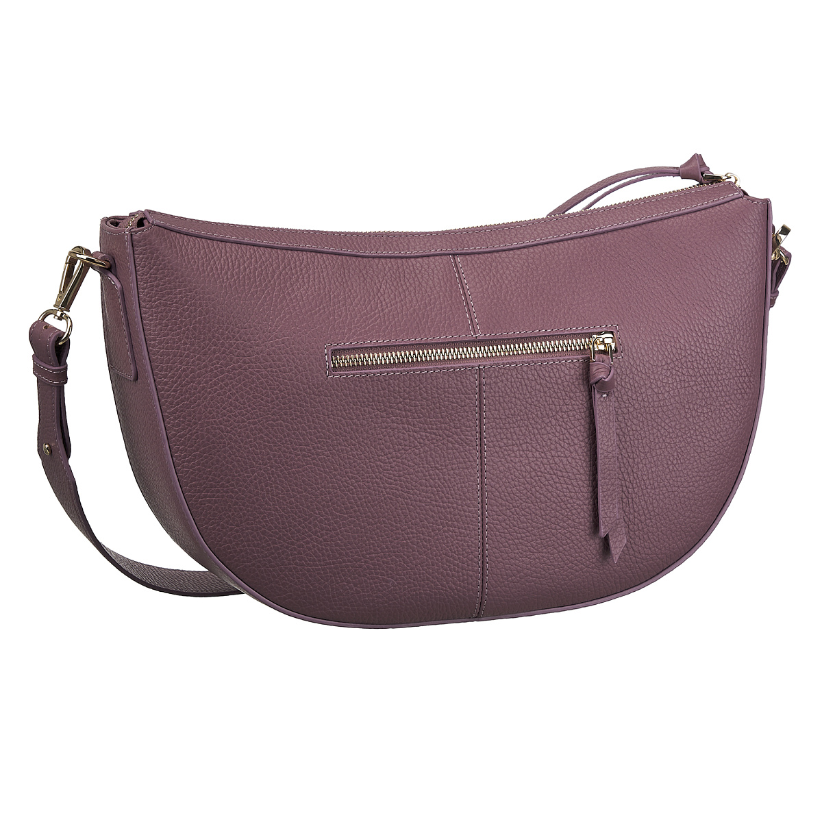 Женская сумка  Dr. Koffer из натуральной кожи фиолетовая