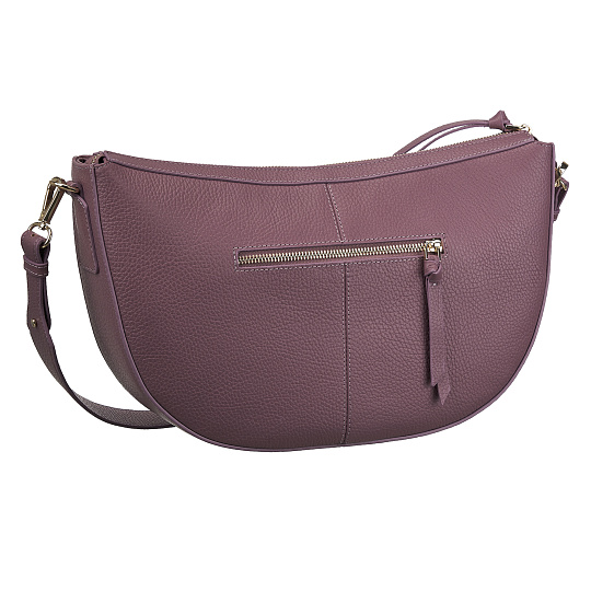 Женская сумка  Dr. Koffer из натуральной кожи фиолетовая