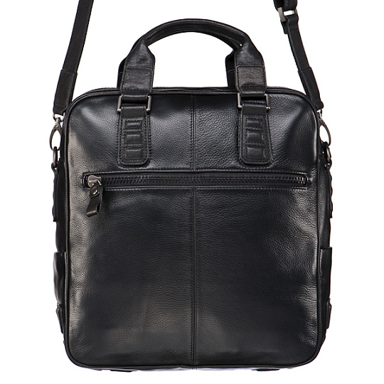 Сумка планшет Dr.Koffer из натуральной кожи черный