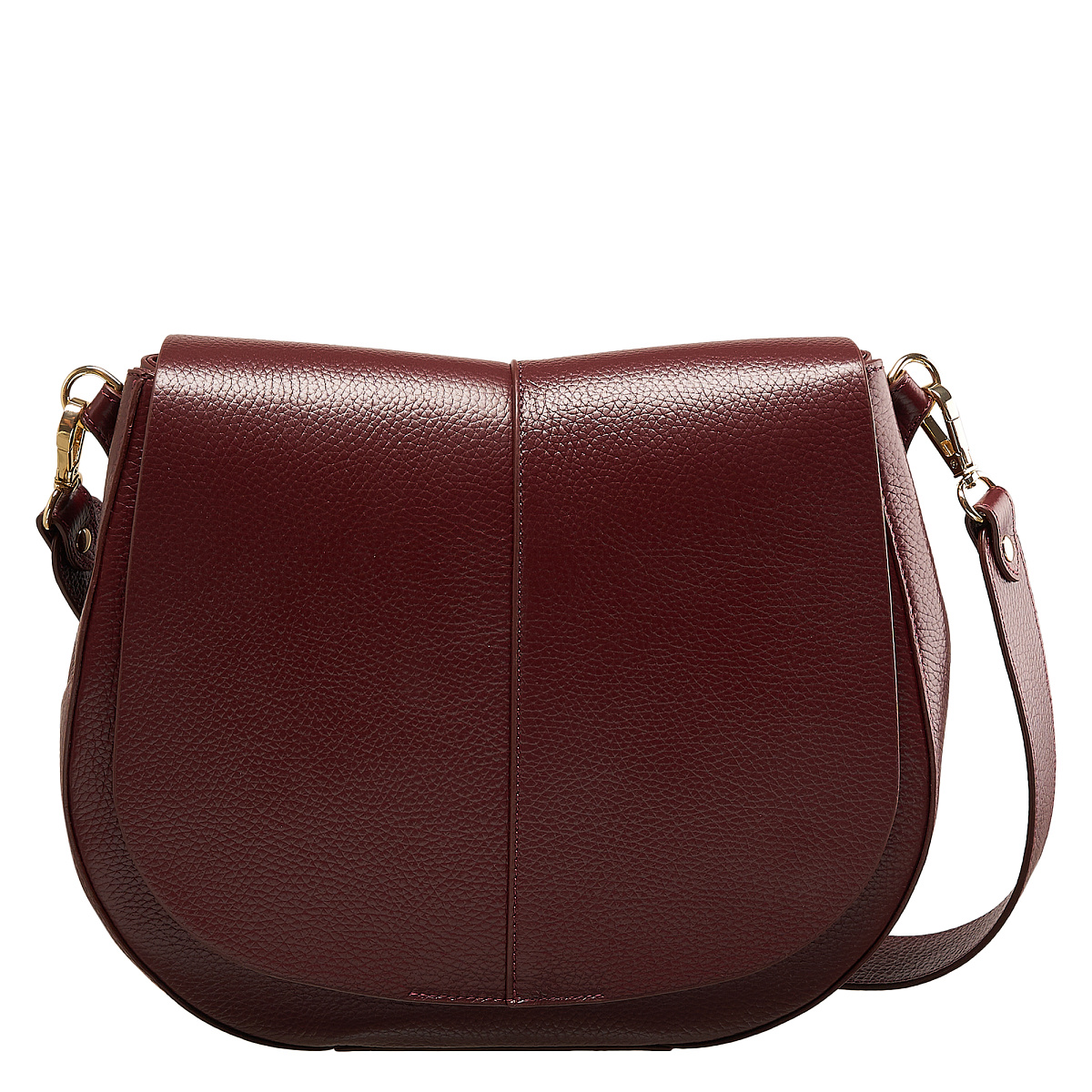 Женская сумка  Dr. Koffer из натуральной кожи фиолетовая