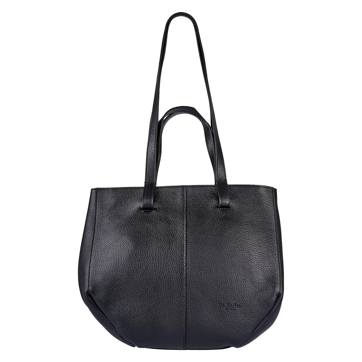 Женская сумка Dr. Koffer из натуральной кожи черная