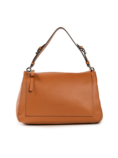 Женская сумка Dr. Koffer из натуральной кожи коричневая