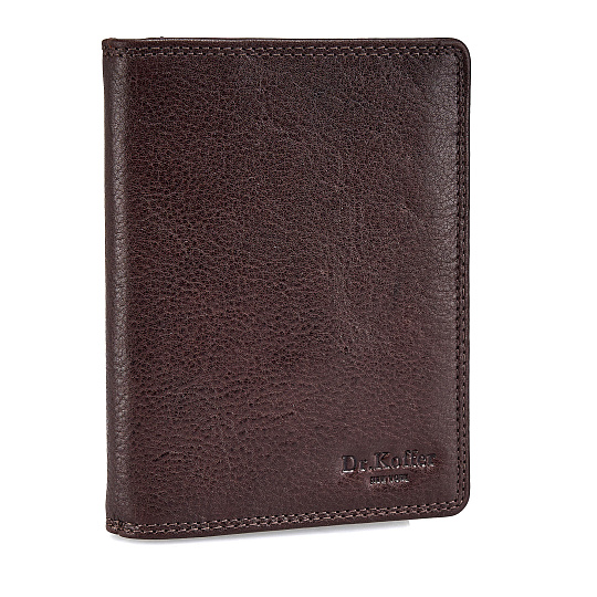 Обложка для паспорта/автодок из натуральной кожи Dr. Koffer
