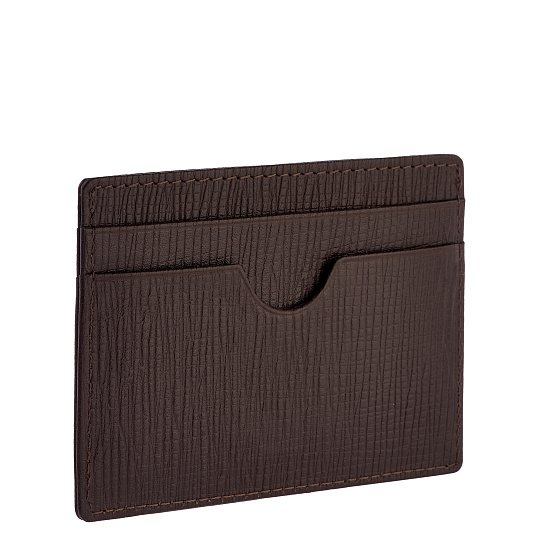 Кредитница Dr.Koffer из натуральной кожи коричневая