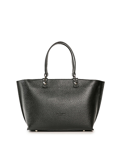 Женская сумка Dr. Koffer из натуральной кожи черная