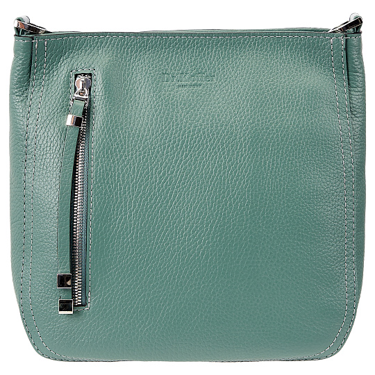 Женская сумка Dr. Koffer из натуральной кожи зеленая