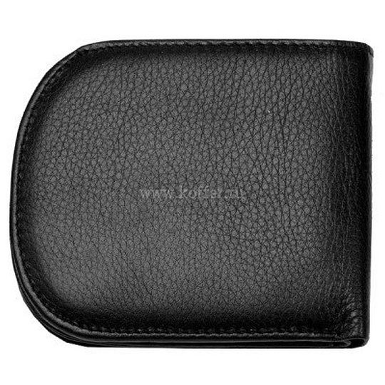 Портмоне Dr.Koffer из натуральной кожи черное