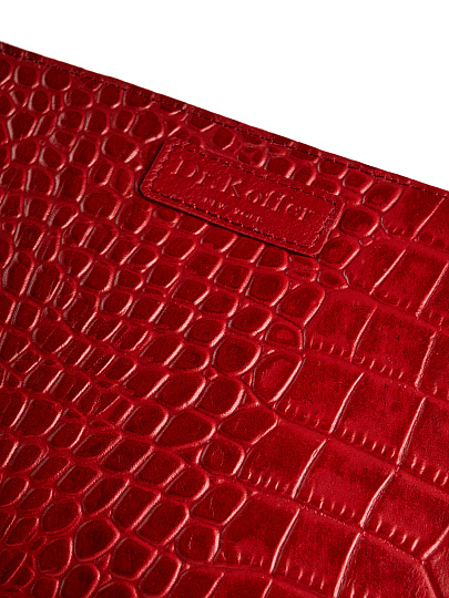 Портмоне Dr.Koffer из натуральной кожи красное