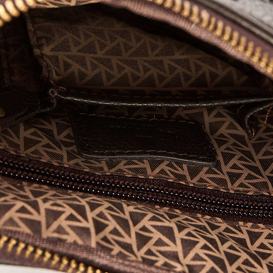 Сумка через плечо коричневая Dr.Koffer M402714-220-09